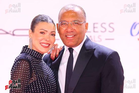 الكاتب الصحفى خالد صلاح وشريهان أبو الحسن الكاتب الصحفى خالد صلاح وشريهان أبو الحسن