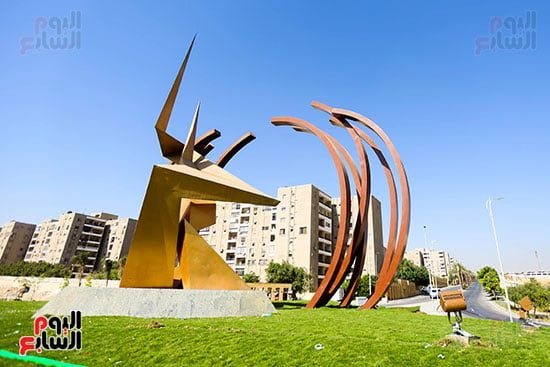 استعدادات افتتاح المتحف المصري الكبير (59) استعدادات افتتاح المتحف المصري الكبير (59)