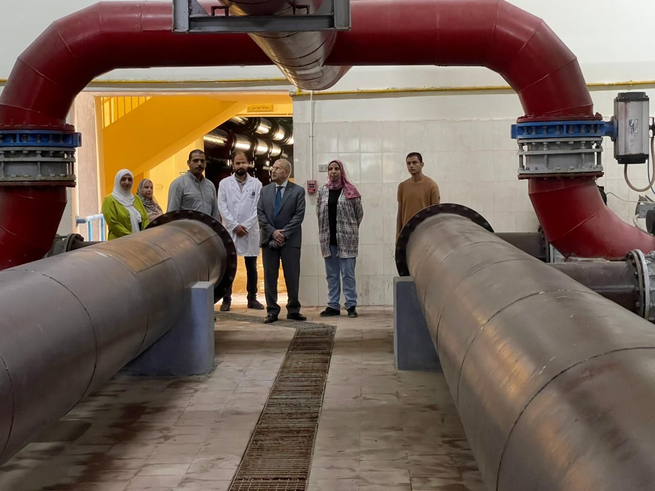 المحطة من الداخل المحطة من الداخل