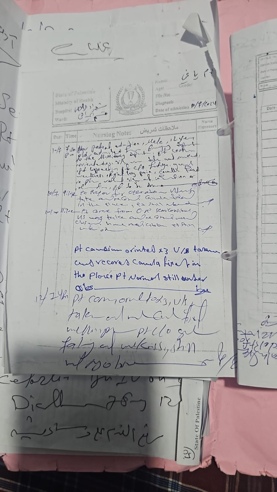 التقرير الطبي لأدم ياغي التقرير الطبي لأدم ياغي