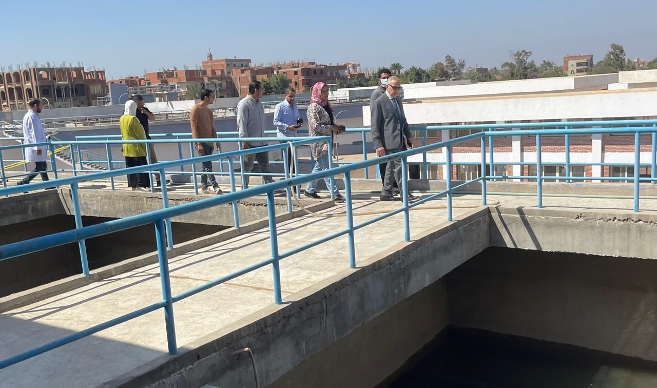متابعة العمل بالمحطة متابعة العمل بالمحطة