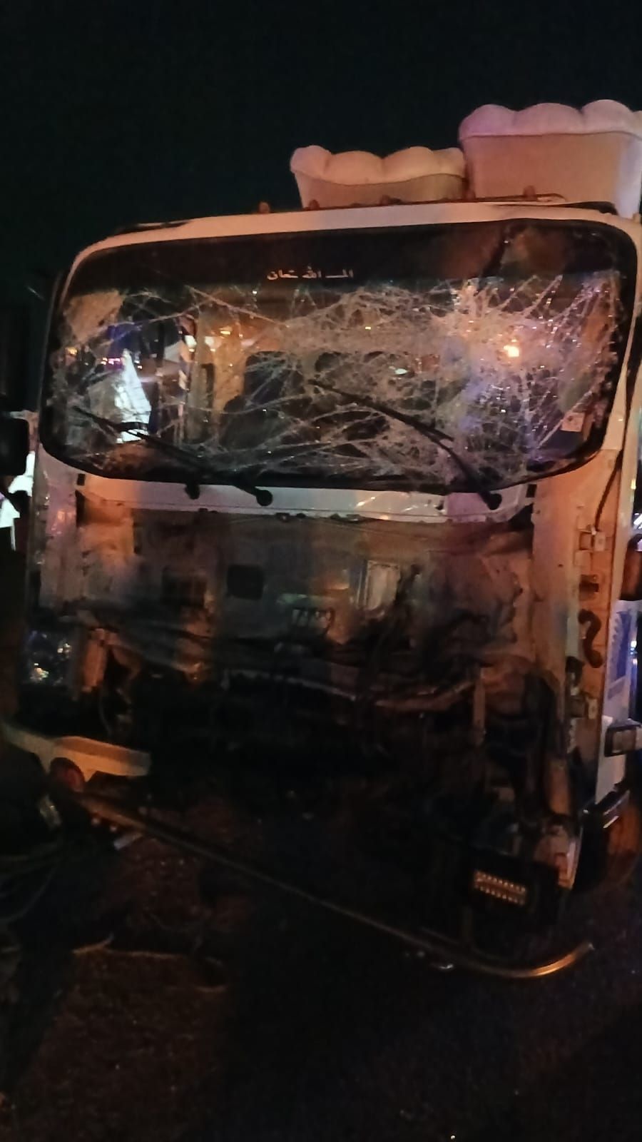 حادث تصادم طريق السويس الصحراوى (3) حادث تصادم طريق السويس الصحراوى (3)