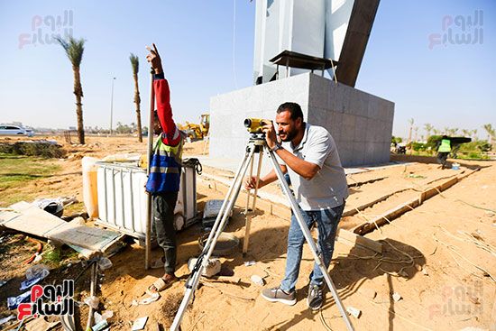 استعدادات افتتاح المتحف المصري الكبير (37) استعدادات افتتاح المتحف المصري الكبير (37)