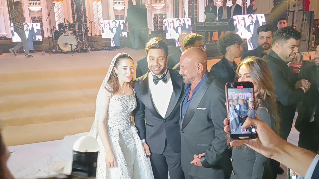 هاني رمزي ومحسن جابر وجنات فى حفل زفاف احمد جمال وفرح الموجي (3) هاني رمزي ومحسن جابر وجنات فى حفل زفاف احمد جمال وفرح الموجي (3)
