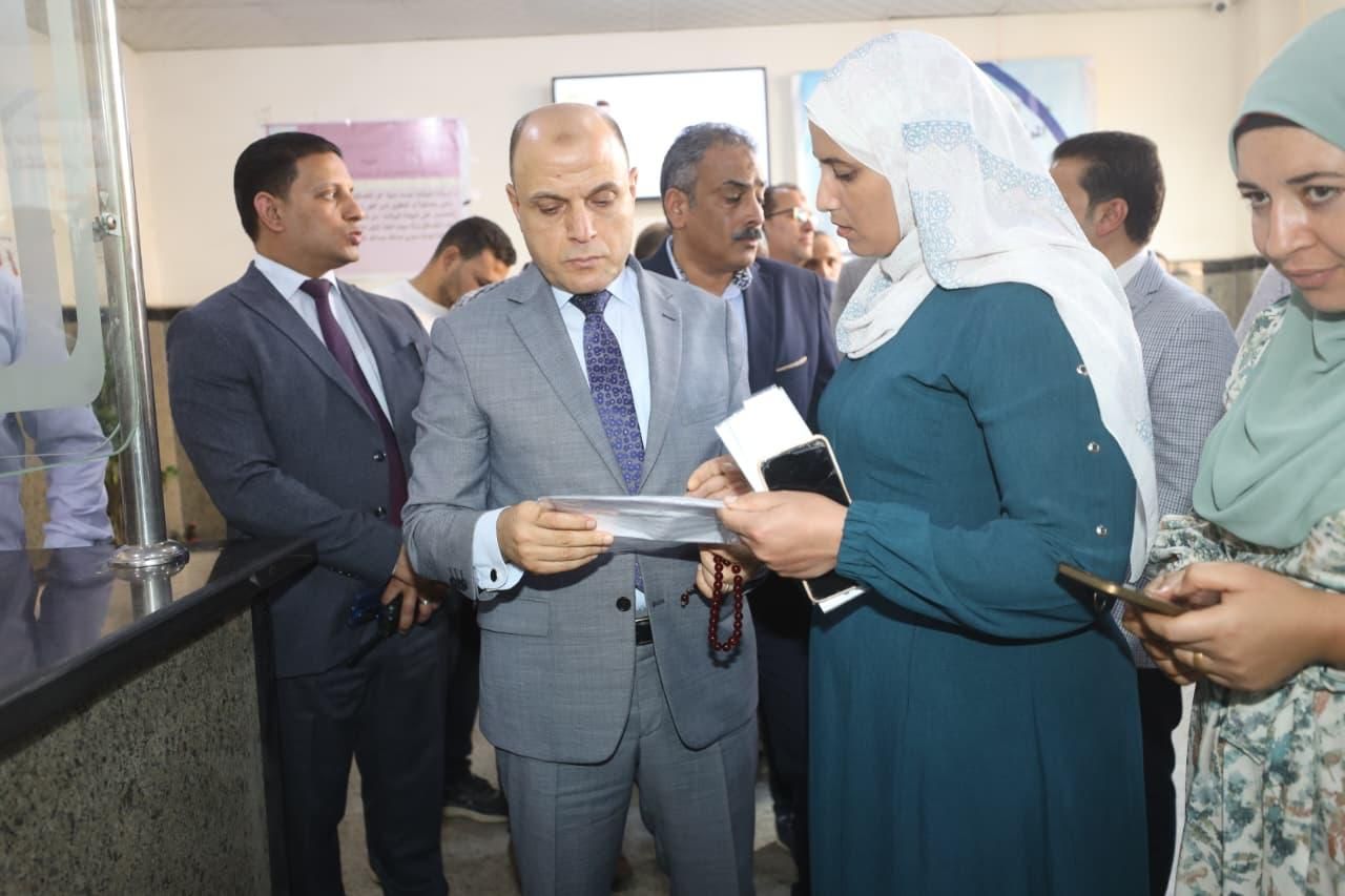 محافظ كفر الشيخ يتفقد المركز التكنولوجي