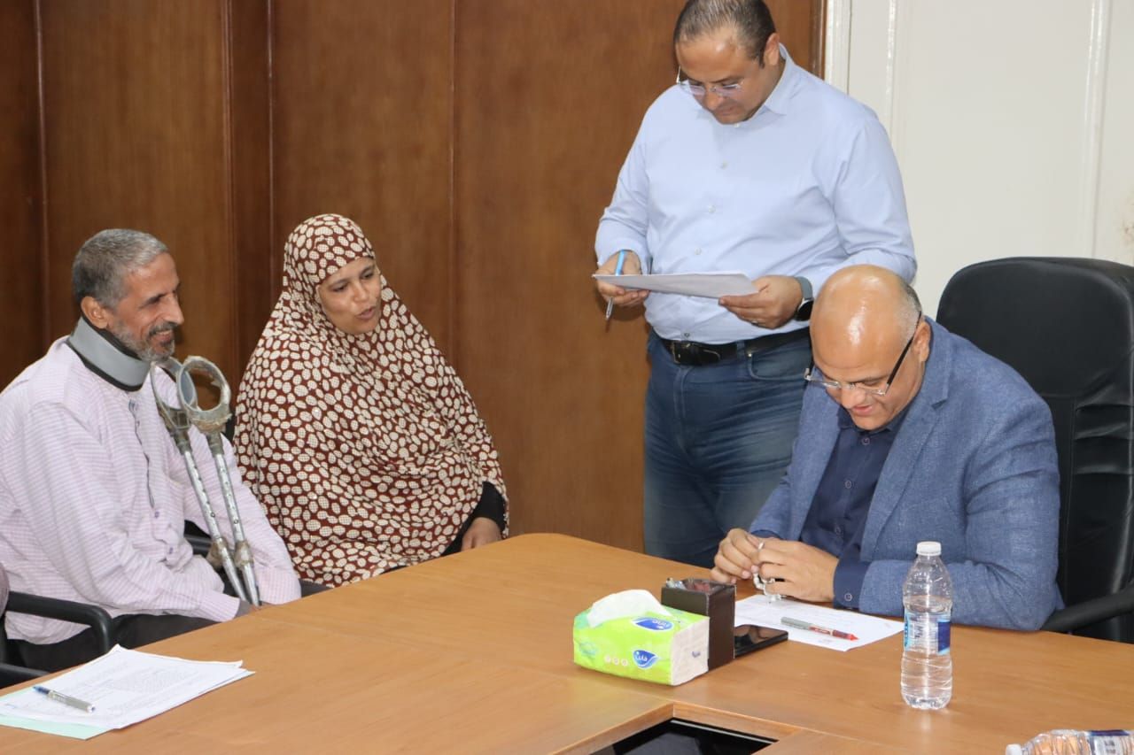 توفير سكن لشخص من ذوي الهمم كان يسكن بالطابق الرابع توفير سكن لشخص من ذوي الهمم كان يسكن بالطابق الرابع