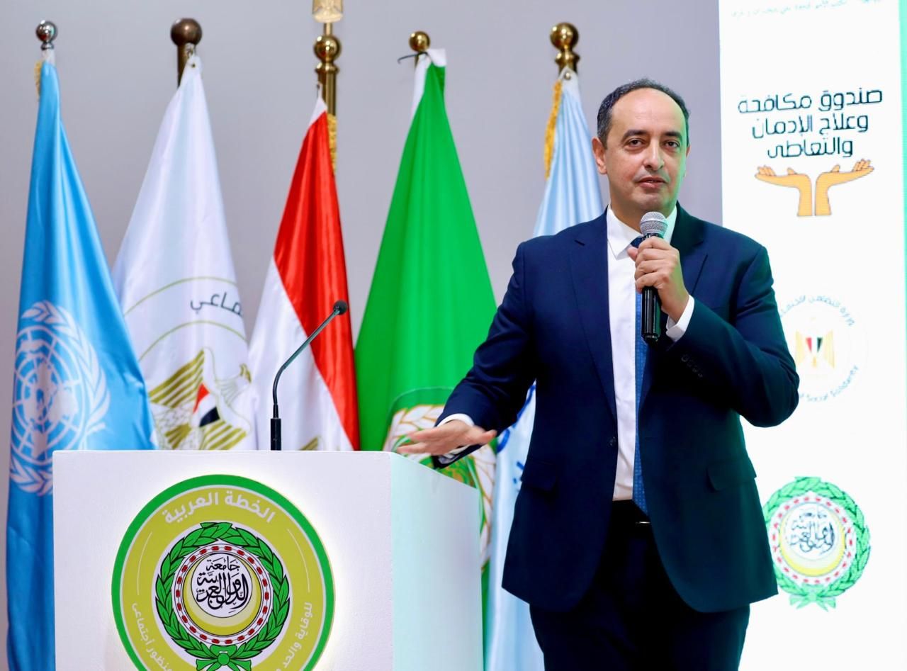 الدكتور عمرو عثمان مدير صندوق مكافحة وعلاج الإدمان والتعاطي