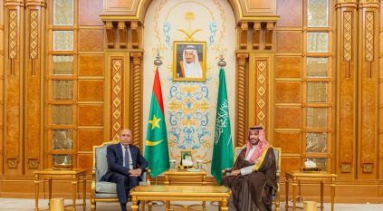 ولي العهد يلتقي رئيسي موريتانيا ورواندا ورئيس وزراء ألبانيا