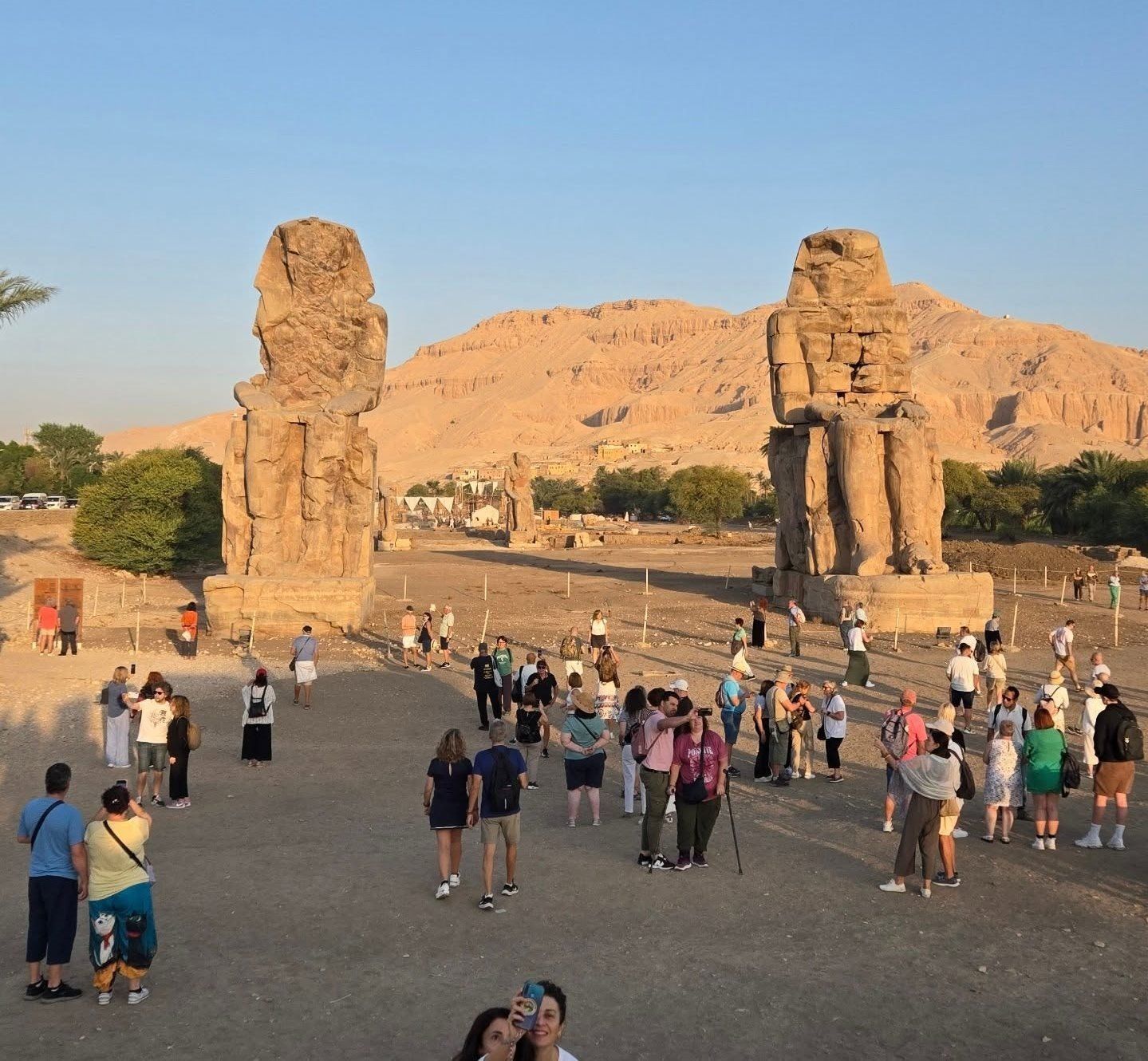 زيارات سياحية في تمثالي ممنون زيارات سياحية في تمثالي ممنون