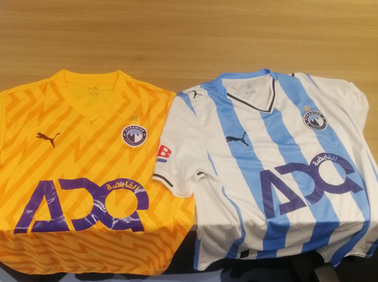 الزى الرسمى لفريق بيراميدز الزى الرسمى لفريق بيراميدز