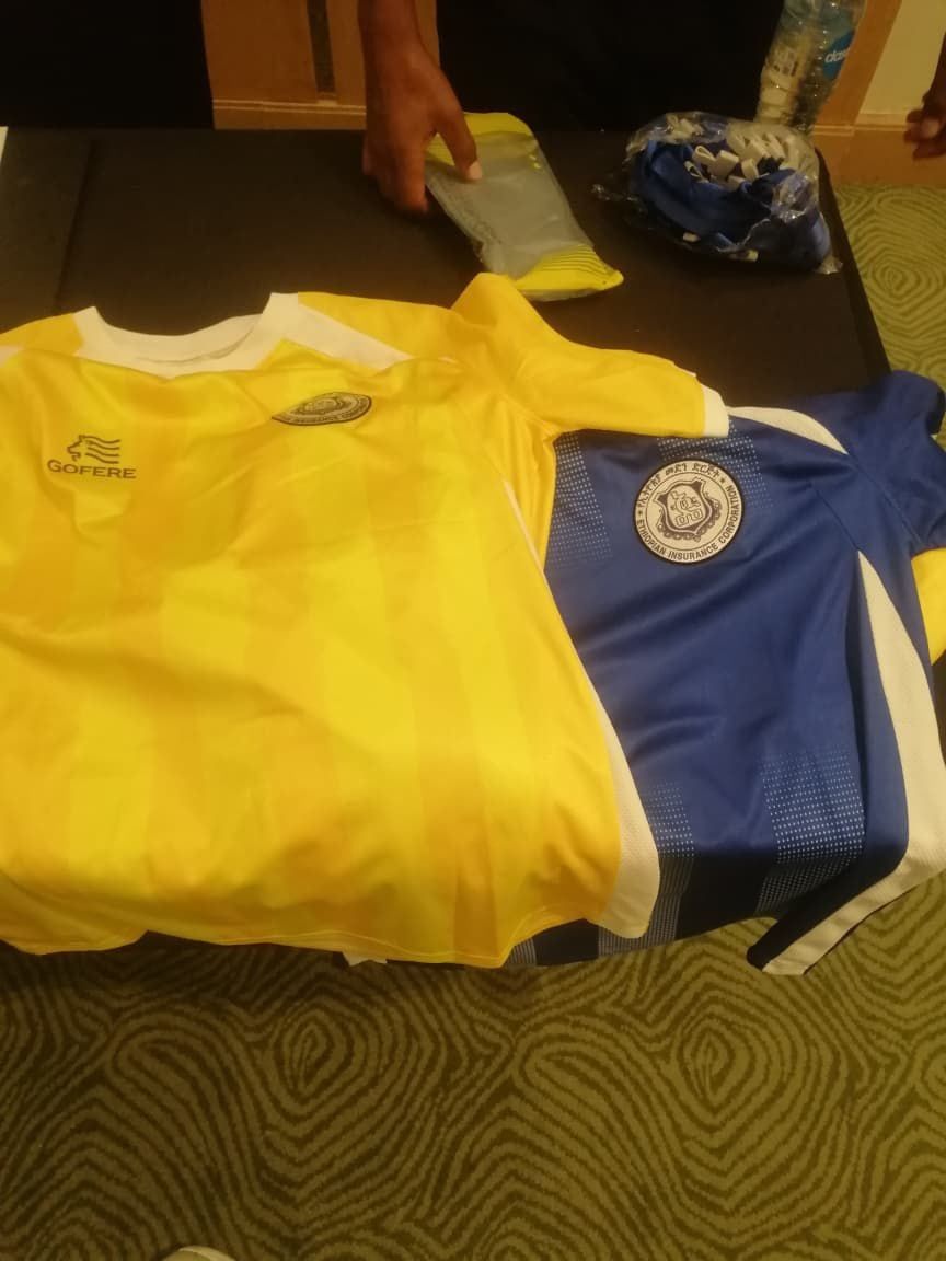 الزى الخاص لفريق التأمين الأثيوبى الزى الخاص لفريق التأمين الأثيوبى