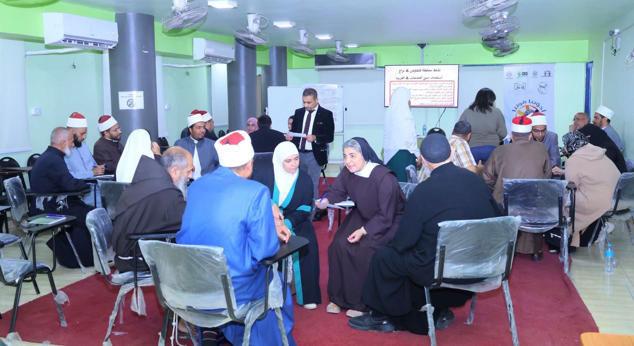 جانب من التدريب جانب من التدريب