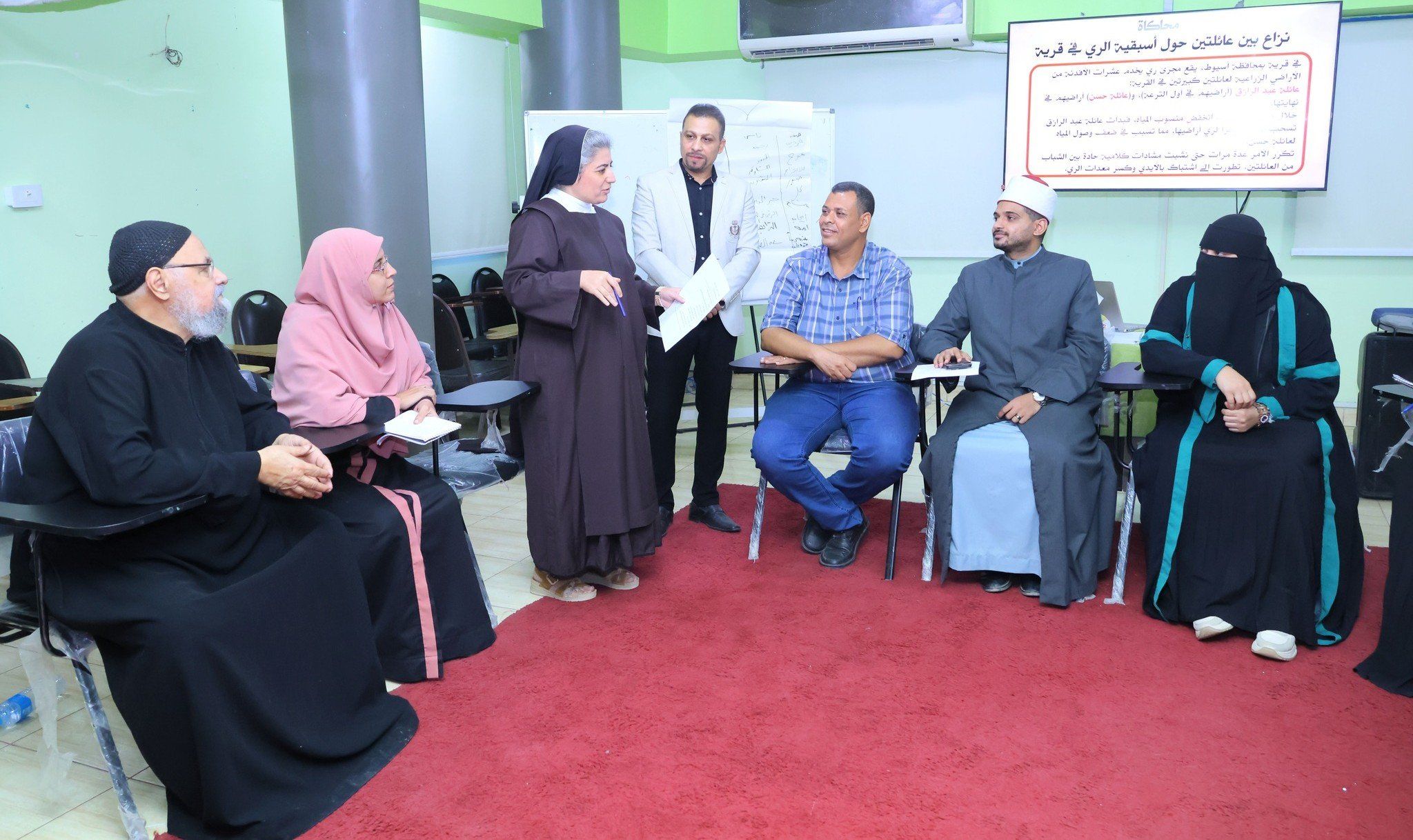 جانب من التدريب جانب من التدريب