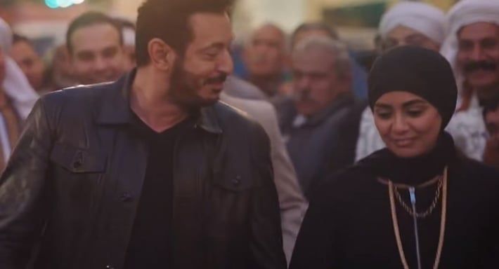 سهر الصايغ ومصطفى شعبان فى بابا المجال سهر الصايغ ومصطفى شعبان فى بابا المجال