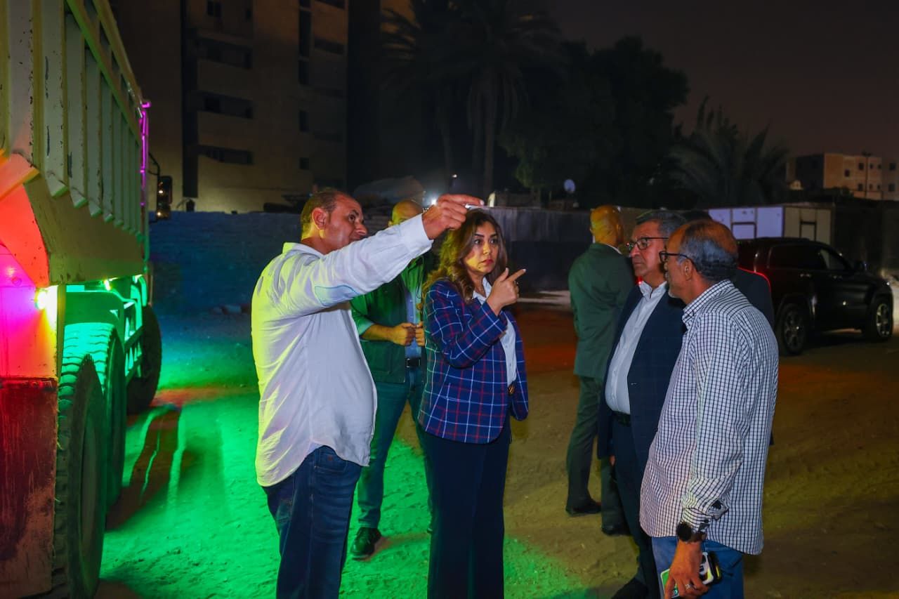 متابعة استعدادات الافتتاح متابعة استعدادات الافتتاح