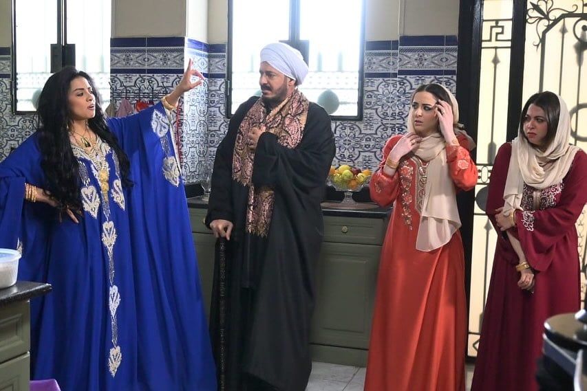 سهر الصايغ ومصطفى شعبان من مسلسل حكيم باشا سهر الصايغ ومصطفى شعبان من مسلسل حكيم باشا