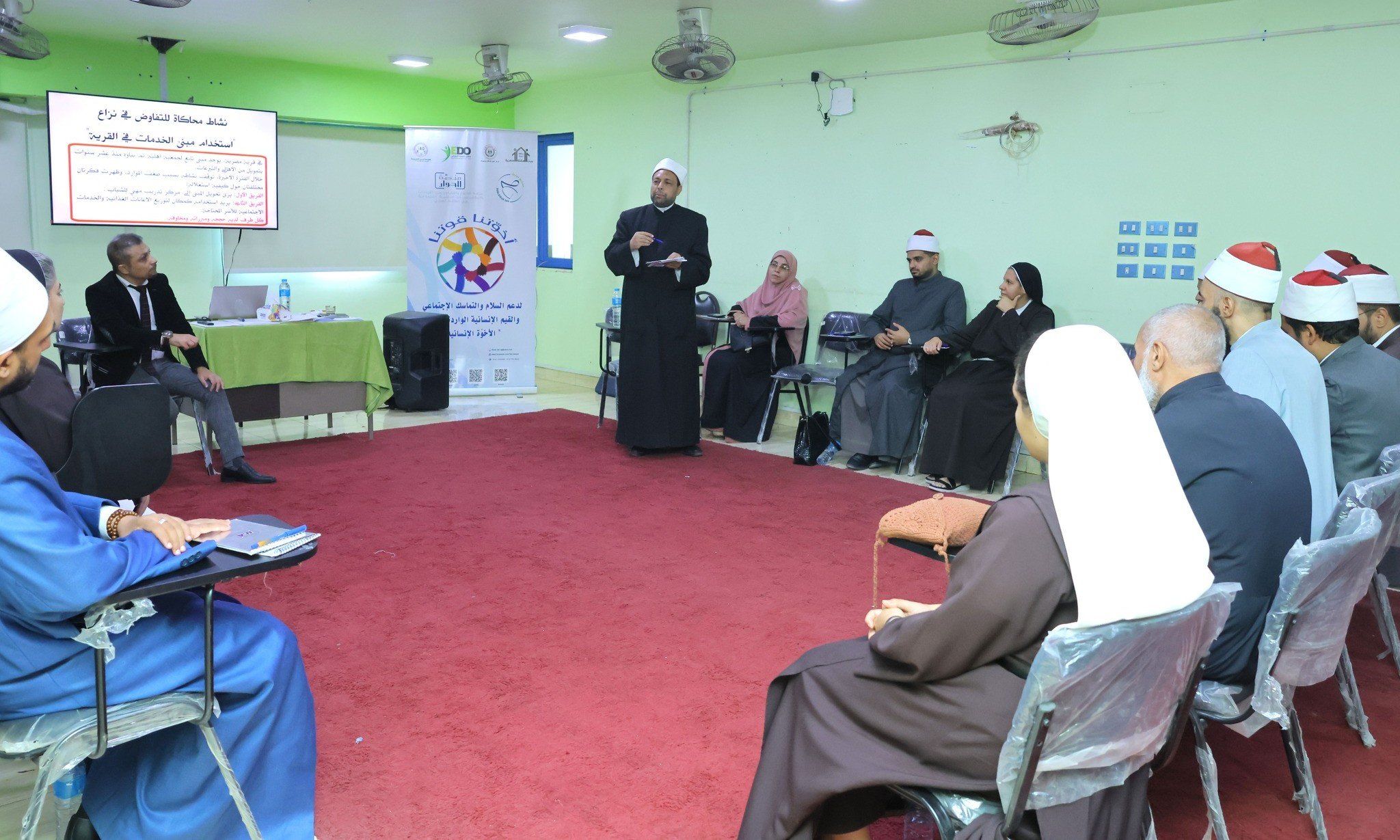 جانب من التدريب جانب من التدريب