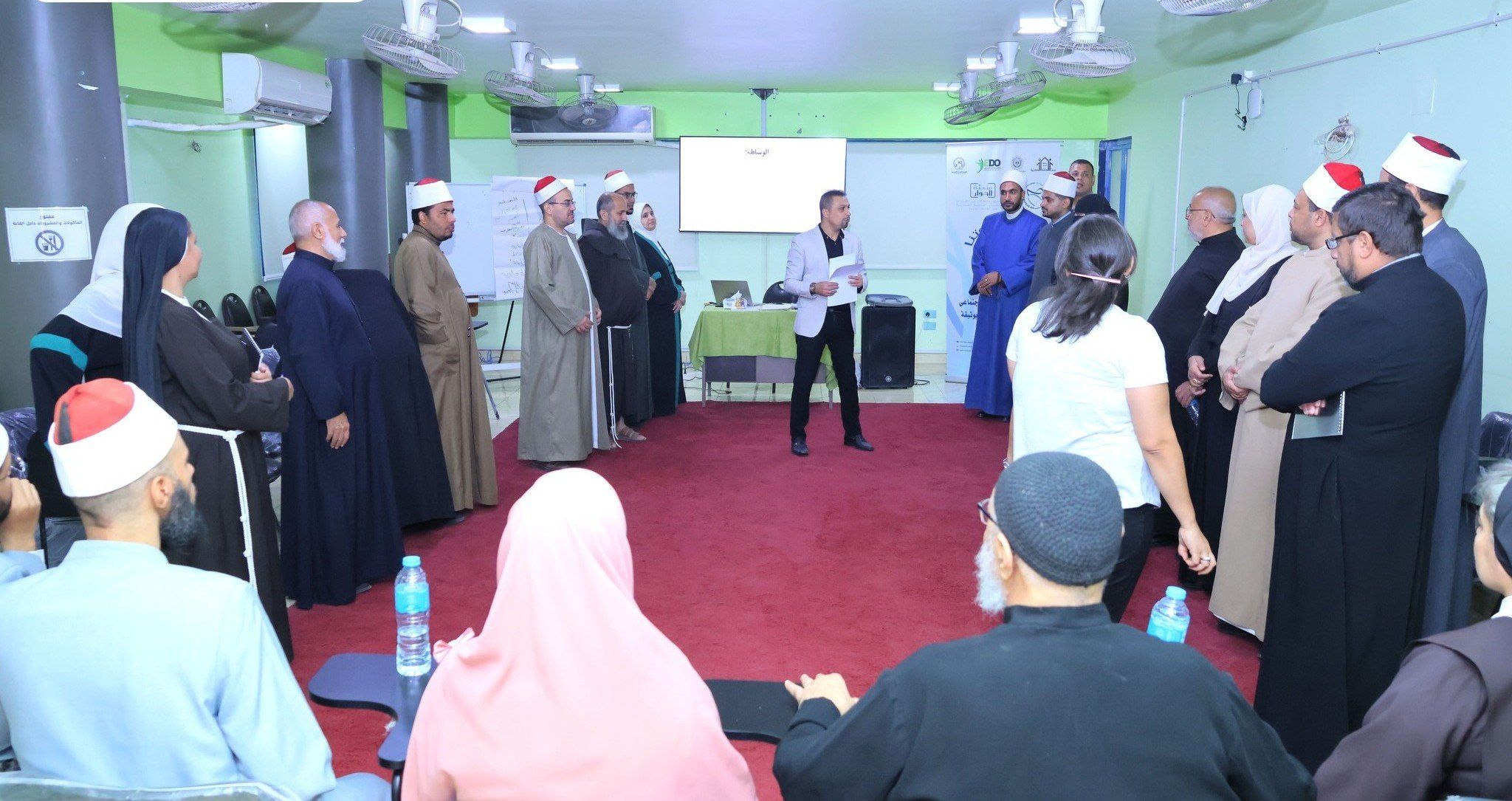 جانب من التدريب جانب من التدريب