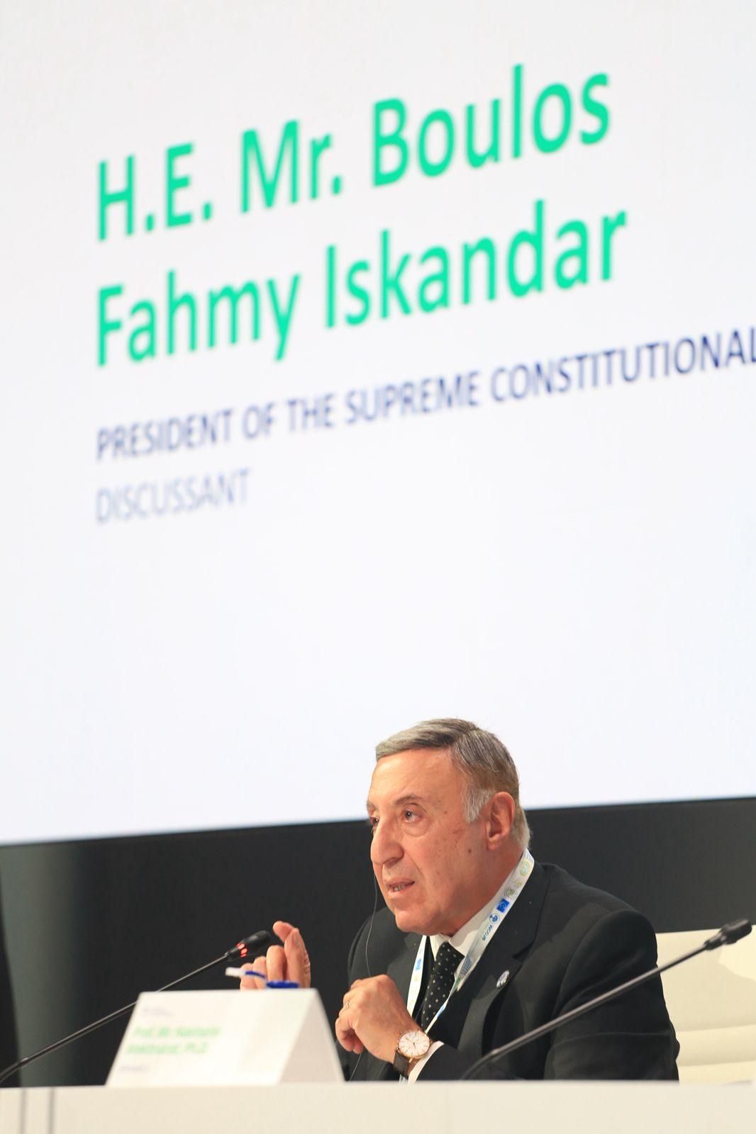 فوز مصر باستضافة المؤتمر العالمي للعدالة الدستورية فوز مصر باستضافة المؤتمر العالمي للعدالة الدستورية