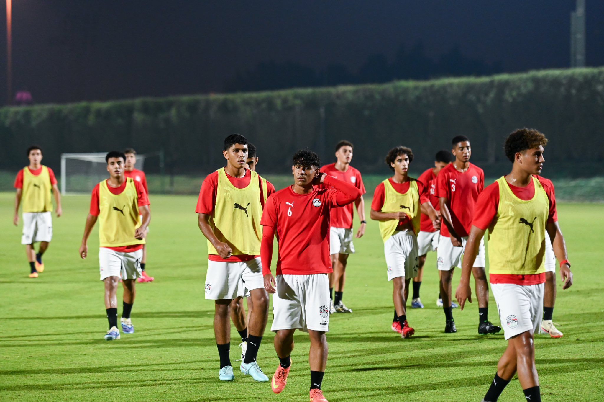 منتخب مصر للناشئين يواصل تدريباته استعدادًا لكأس العالم (4) منتخب مصر للناشئين يواصل تدريباته استعدادًا لكأس العالم (4)