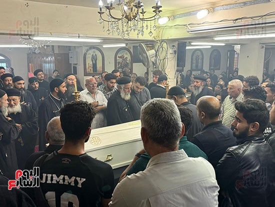 تشييع جنازة المصور كيرلس صلاح (5)