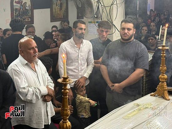 تشييع جنازة المصور كيرلس صلاح (4)