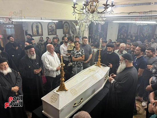 تشييع جنازة المصور كيرلس صلاح (6)