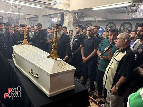 تشييع جنازة المصور كيرلس صلاح (8)