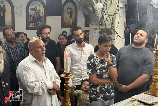 تشييع جنازة المصور كيرلس صلاح (12)