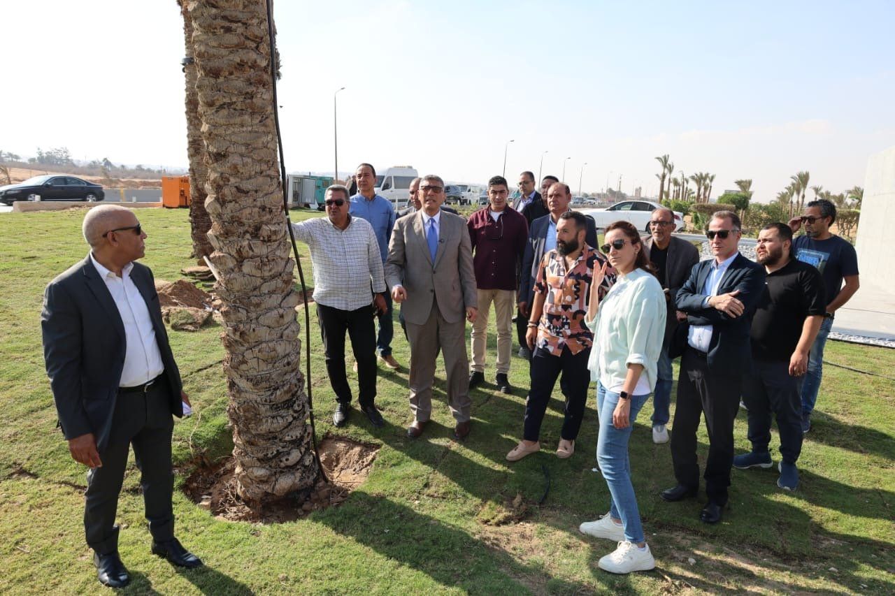 تواجد محافظ الجيزة تواجد محافظ الجيزة