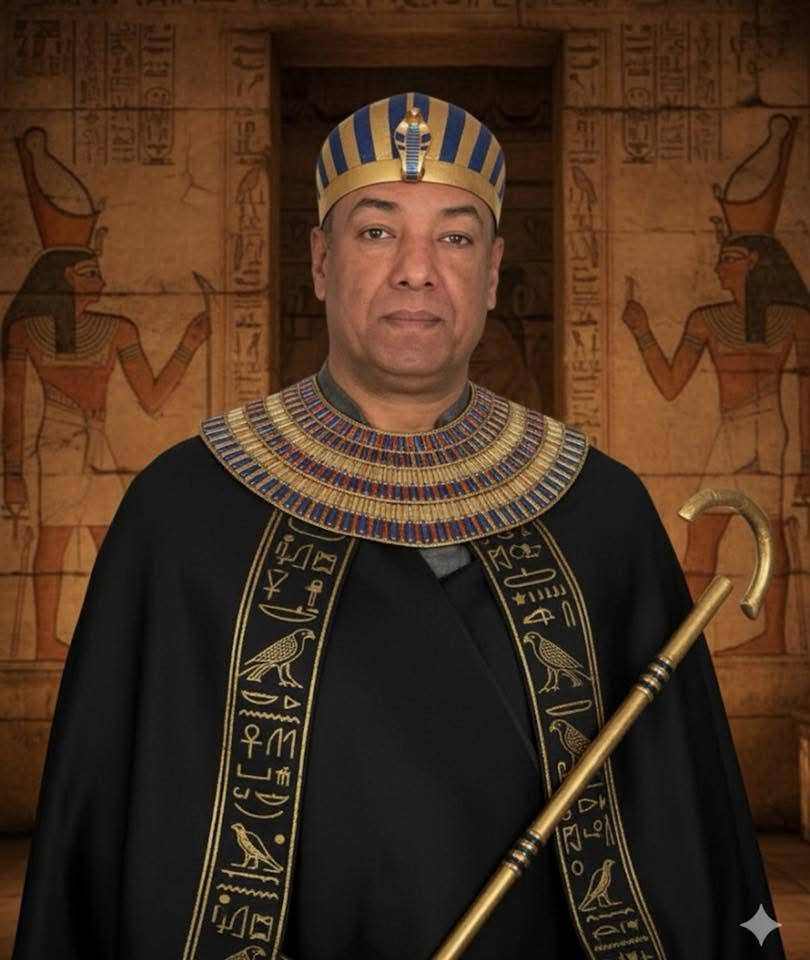 الزى الفرعونى للفنان هشام الجخ الزى الفرعونى للفنان هشام الجخ