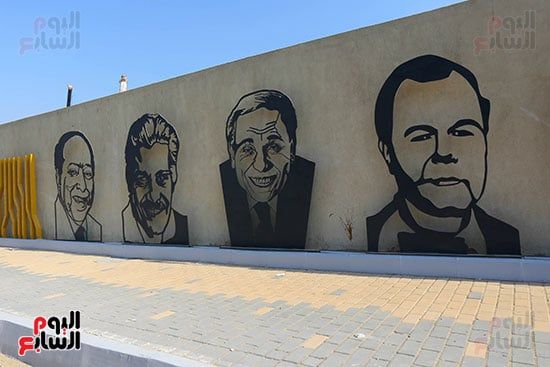 تطوير وتجميل الطرق المؤدية للمتحف المصري الكبير تطوير وتجميل الطرق المؤدية للمتحف المصري الكبير