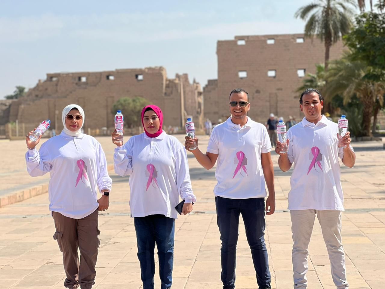 فعالية توعوية للأورام على هامش افتتاح المتحف المصري الكبير فعالية توعوية للأورام على هامش افتتاح المتحف المصري الكبير