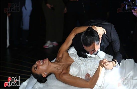 هايدى خالد وعريسها هادى الباجورى هايدى خالد وعريسها هادى الباجورى