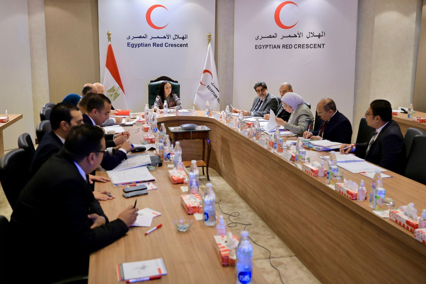 الدكتورة مايا مرسى تترأس اجتماع مجلس إدارة الهلال الأحمر المصري الدكتورة مايا مرسى تترأس اجتماع مجلس إدارة الهلال الأحمر المصري