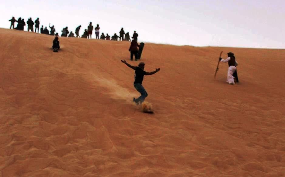 التزلج على رمال سيوة التزلج على رمال سيوة