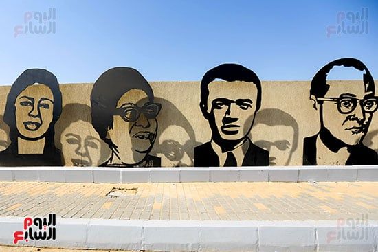 محيط المتحف المصري الكبير يتجمل استعدادا لافتتاحه محيط المتحف المصري الكبير يتجمل استعدادا لافتتاحه