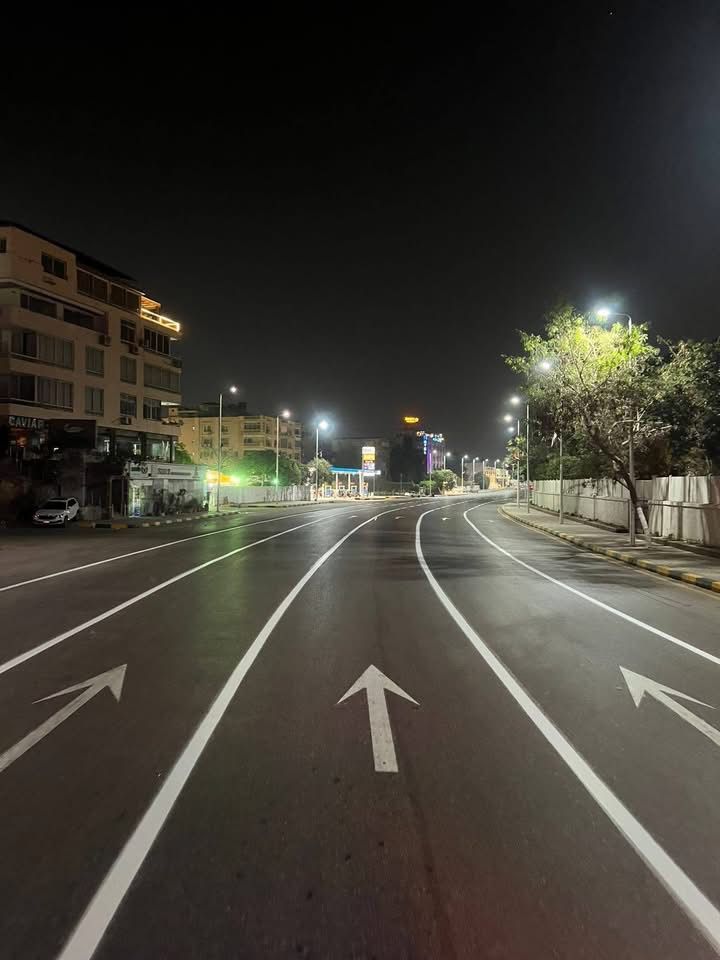 رفع كفاءة المسارات المؤدية للمتحف المصري الكبير (4) رفع كفاءة المسارات المؤدية للمتحف المصري الكبير (4)