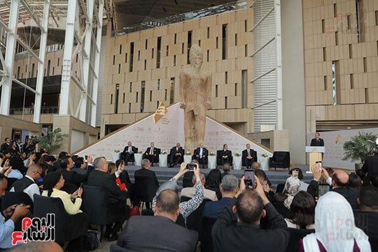 جانب من مؤتمر رئيس الوزراء جانب من مؤتمر رئيس الوزراء