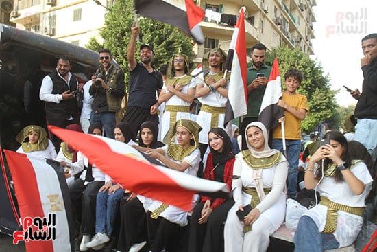 الجيزة تحتفل بالمتحف المصري الكبير (8) الجيزة تحتفل بالمتحف المصري الكبير (8)