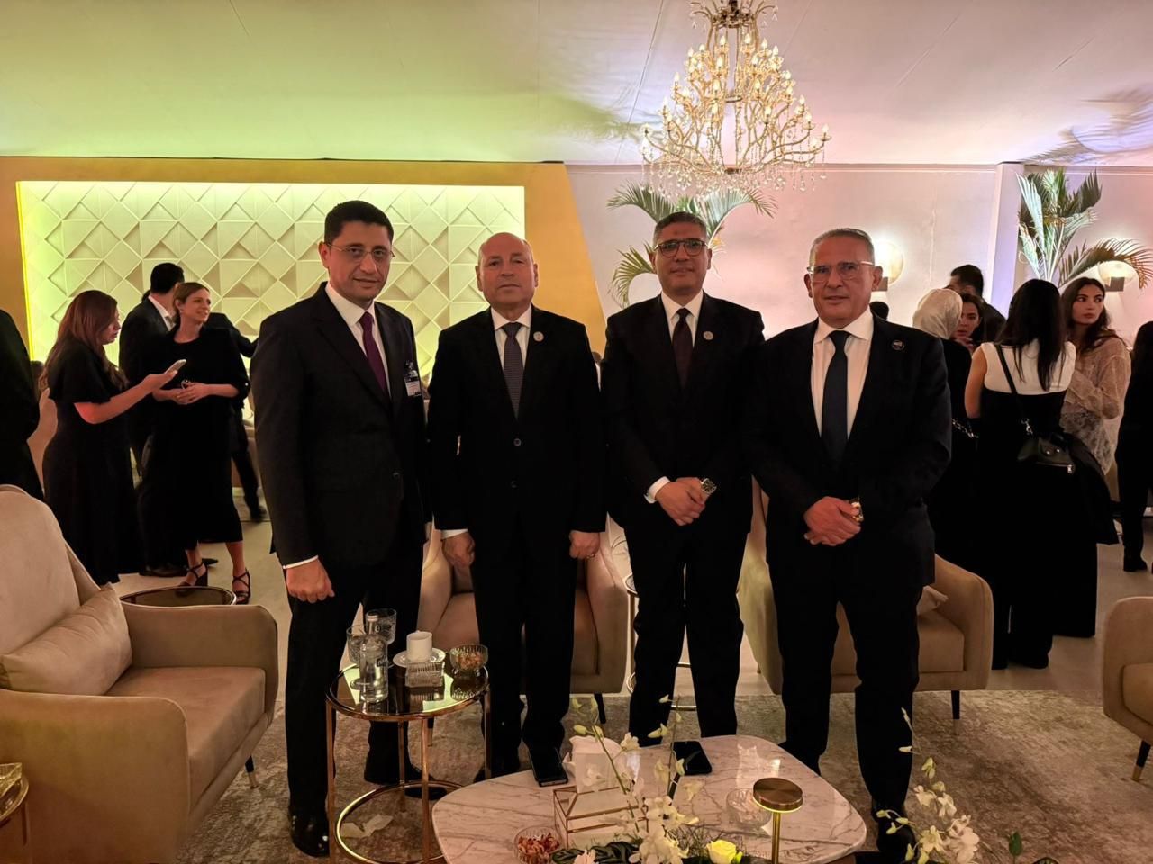 محافظ القاهرة خلال الحفل محافظ القاهرة خلال الحفل