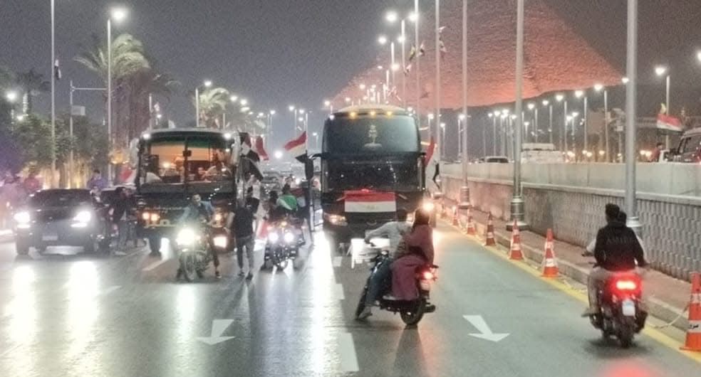 احتفالات بالشوارع قبل افتتاح المتحف المصرى الكبير احتفالات بالشوارع قبل افتتاح المتحف المصرى الكبير