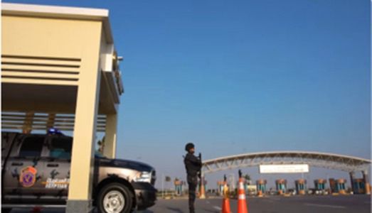 انتشار أمني استعداداً للحظة افتتاح المتحف المصري (1)