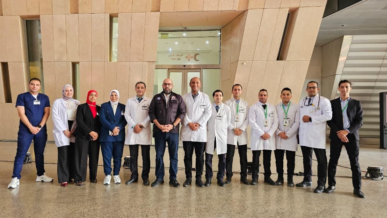 خطة التأمين الطبي لاحتفالية افتتاح المتحف المصري الكبير خطة التأمين الطبي لاحتفالية افتتاح المتحف المصري الكبير