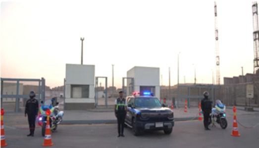 انتشار أمني استعداداً للحظة افتتاح المتحف المصري (3)