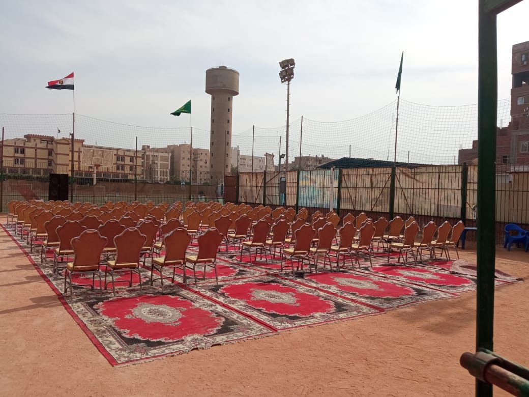 جانب من الاستعدادات بمراكز شباب القليوبية جانب من الاستعدادات بمراكز شباب القليوبية