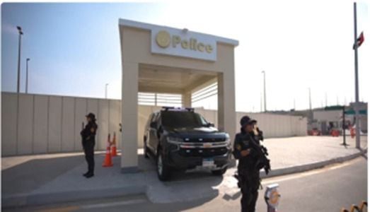 انتشار أمني استعداداً للحظة افتتاح المتحف المصري (15)