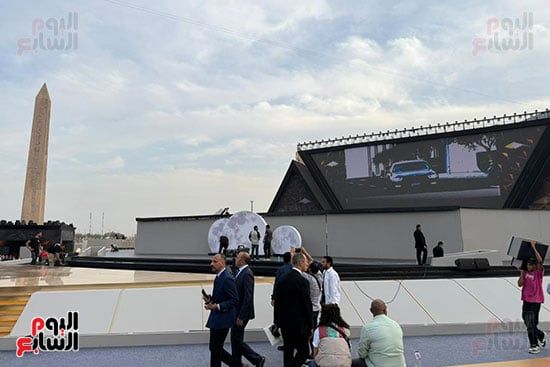 استعدادات قبل الافتتاح استعدادات قبل الافتتاح