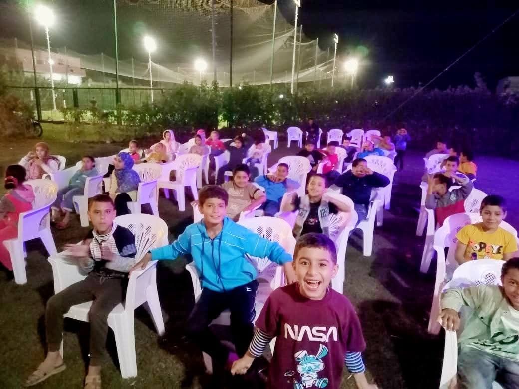 جانب من توافد الأفال بمراكز الشباب