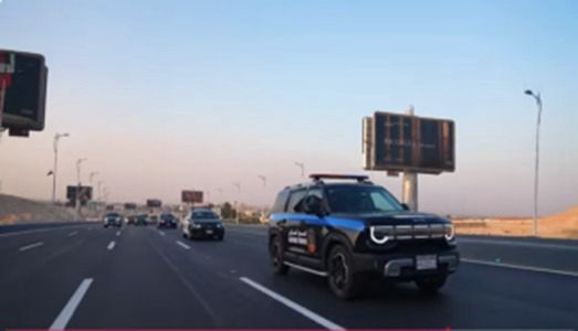 انتشار أمني استعداداً للحظة افتتاح المتحف المصري (10)